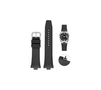 Quick Release 26mm FKM Rubber Band For Citizen Tsuyosa Watches, Replacement FKM Watch Band For Citizen Tsuyosa Watches (Black, 26mm)