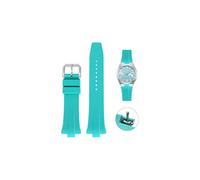 Quick Release 26mm FKM Rubber Band For Citizen Tsuyosa Watches, Replacement FKM Watch Band For Citizen Tsuyosa Watches (Turquoise, 26mm)