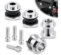 Quick Release 4 Point Docking Hardware Kit Sissy Bar and Luggage Rack Mount fit for Harley Softail 2018 2024 FLDE FLHC FLHCS FLSL FXBB FXST, Chrome