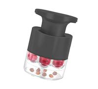Quick-Release 7-HolePitter Efficient Stone Remover for Dates Soft Fruits & Kitchen Gadget Cherries Date Pitter