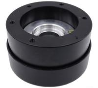 Quick Release Adapter for Sim Racing Wheel Aluminum Hub Compatible with for moza R5 R9 and SIMAGIC(Black)