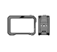 Quick Release Aluminum Alloy Camera Cage Heat Dissipation Multiple Interfaces Mount For Action 5 4 3 Accessories Multiple Interfaces Action Camera Cage