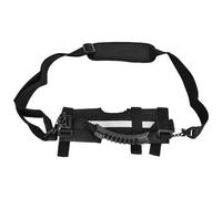 Quick release bicycle carrier, adjustable shoulder rest, light weight for mountain bike, folding bicycles, bicycle frame, shoulder support strap