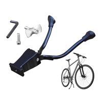 Quick Release Bicycle Stand, Center Mount Double Leg, Heavy-Duty Metal Rack for Road Cycling, Mountain Sports, Outdoor Riding, Parking & Tours