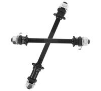Quick Release Bike Axle Kit for Front Fork and Rear Wheel | Steel Construction, Precision Bearings, Fast Swaps, Trail Riding and Race Transitions for Cyclists and Mechanics