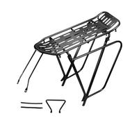 Quick Release Bike Cargo Rack - Aluminium Material Rear Rack Easy to Install Without Tools | Comes with Back Support for Carrying Luggage Rack