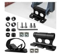 Quick Release Bike Fork Mount, Aluminium Alloy Bike Block Truck Mount, Parking Rack with Front Fork Bracket and Rear Wheel Mount Complete Set for Travel Transporting Bicycle