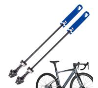 Quick Release Bike Skewer - Rapid Wheel Release Lever, Chrome-Moly Alloy Skewers | Front Rear Weatherproof Axle For Mountain Road Bicycle, Tire Change Maintenance Tool For Training Cycling Gear