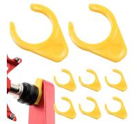 Quick Release Block - Quick Release Pedal Block | 10 Pieces Protective Buckle for Street Bike Pedals Quick Release Prevents Automatic Release for Travel