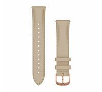 Garmin Quick Release 20 Mm Leather Strap Beige One Size Sand