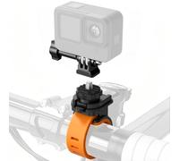 Quick Release Camera 360 Strap Mount Flexible Wrap Band for Go Pro Hero, Pocket 4/3, Insta360, Akaso Action Cameras, Non-Slip for Bike Motorcycle Handlebar Treadmill Stroller Roll Bar Ski Pole Tube