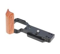 Quick Release Camera Handle Wood Grip Plate L-Shape Grip For ZVE10 Cameras Ideal For Both Men And Women Photographers