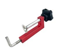 Quick-Release Clamping Fixture 90 Degree Right Angle Clamp, Aluminum Alloy Corner Positioning Squares(8 Red)