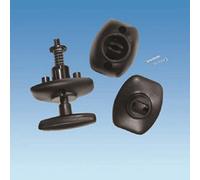 Quick Release Door Retainer in Black for The Caravan and Motorhome