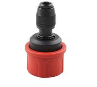 Quick-Release Electric Drill Conversion Chuck Compatible with 6.35mm Hex Shank Bits, Dual-Power Corded or Cordless Drill Adapter, for Fast Bit Changes and Multi-Tool(d)