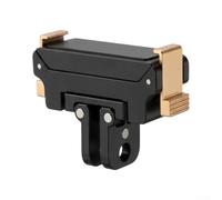 Quick Release Extension Base for DJI for osmo Action 5 Pro 4 3, 360 Rotation Aluminum Mount for Seamless Scene Transition