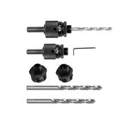 Quick-Release Extension Rod with Hexagonal Handle for Hole Opener Connecting Rod, Compatible with Hand Drill Reamer and Center Drill, Bim