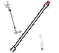 Quick Release Extension Wand Compatible for Dyson V15 V11 V10 V8 V7 Stick Vacuum Cleaners, Vacuum Cleaner Replacement Rod Vacuums Attachment Extension Tube 72.5cm (Silver Grey)