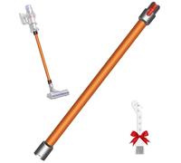 Quick Release Extension Wand Compatible for Dyson V15 V11 V10 V8 V7 Stick Vacuum Cleaners, Vacuum Cleaner Replacement Rod Vacuums Attachment Extension Tube 74cm (Orange)