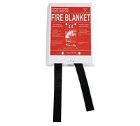 Quick Release Fire Blanket Home Kitchen Work Place Safety Protection 1mx1m