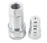 Quick Release Fitting NPT for ISO A 1 set Quick Release complete with male and female threads available in NPT thread sizes -Purpose For agricultural and forestry (NPT-3/8)