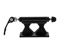 Quick Release Fork Mount Bicycle Stabiliser Clamp for Mountain Bikes | Aluminum Alloy, Black Finish, Tool Free Setup, Fits Many Bikes, Pickup Truck Use, Long Road Trips