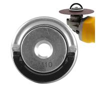 Quick Release Grinder Nut Thread Replacement Parts M10 M14 Flange Nuts Heavy-Duty Durable Flange Nuts For Cutting Grinding Sharpening Polishing Masonry Work Construction Welders Mechanics Tool Accesso