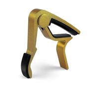 Quick Release Guitar Capo for Acoustic, Electric Guitar, Ukulele, Bass, Mandolin, Banjo (Gold)
