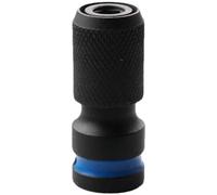 Quick Release Hex Socket Wrench Adapter Set, 1/4 3/8 /2 Inch Square Drive t | Spring-loaded quick-release mechanism allows for fast bit changes without tools, improving workflow.