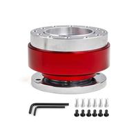 Quick Release Hub Adapter Boss Kit QR030 For 6-Hole Car Tuning Steering Wheel Snap Off YIJIAVSX(Red)