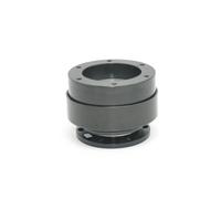 Quick Release Hub Adapter For MOZA Simagic M10 A/Mini Euro Truck 70mm 6 Hole Racing Simulator Game Steering Wheel YIJIAVSX(Black)