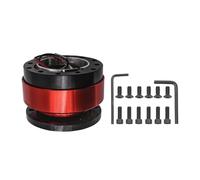 Quick Release Hub Adapter Steering Wheel Spinner Hub Adapter Boss Kit Metal Bearing Handlebar with Skin Touch Silicone Steering Easy Installation No Tools Required