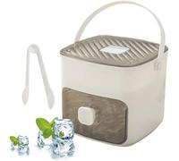 Quick Release Ice Cube Tray with Push Lever, Ice Maker Machine Counter Top, Easy Press Ice Cube Maker, Ice Maker, 48-Cube Silicone Mould for Cocktails, Coffee, Juice