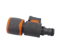 Quick Release in Line Hose Shut Off Valve, Professional Valve Hose Pipe Connector, Coupling Joint Extender Connect Repair, Adapter for Garden Irrigation Tubing Car Washing (1pcs)