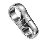 Quick Release Keyrings - Rotatable Universal Joint, 20 Kilogram Capacity High Load Link, 22x12x5mm Compact Profile + 10 Gram Total Weight, Titanium Detachable Swivel - for Carabiners & Belts