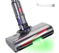 Quick-Release Motorhead Cleaner Head with LED Lights for Dyson V7 V8 V10 V11 V15 Vacuum Cleaners - For Hardwood Floor & Carpets, Replacement Head Parts for SV10 SV11 SV12 SV14