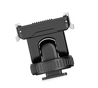 Quick Release Mount Base for Cold Shoe PTZ Action 5 Professional 4 3 Camera with Tilt Adjustment 1/4" Port