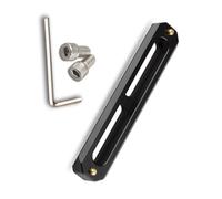 Quick Release NATOs Rails 3.94" With 1/4" Screws And Mounting Slots For DSLR Camera Cage Accessories NATOs Clamp Handle Monitor Mounting