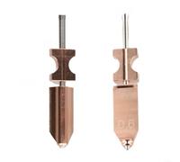 Quick-Release Nozzle Assembly for Flashforge AD5X for 3D Printer 0.25mm Fine Detail Brass Replacement Parts Heating Block(0.6mm)