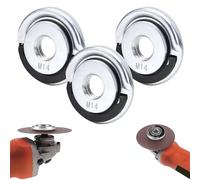 Quick Release Nut for Angle Grinder,Alloy Steel Quick Clamping Plate for Angle Grinder Accessories,for Fast Disc Change, Durable Replacement Fitting for Home & Workshop (a-3pcs)