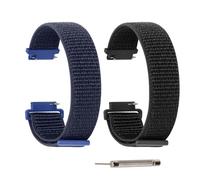 Quick Release Nylon Velcro Replacement Watch Strap Fit to Casio F-91W- Band Width-18mm watch straps,2 PCS