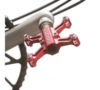 Quick Release Pedals For BROMPTON X-shape 304g Pair RED