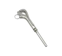 Quick Release Pelican Hook, Self Locking Stainless Fast Rope Connection