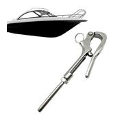 Quick Release Pelican Hook, Self Locking Stainless Fast Rope Connection