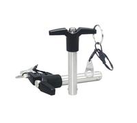 Quick Release Pin,1pc 16mm Diameter Stainless Steel Quick-release , T-handle Button-type Spring Ball-lock(16x85mm)