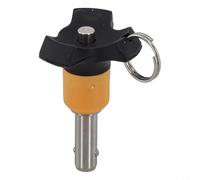 Quick Release Pin 8mm Self-Locking Button Detent for Boat Canopy Cover Marine Deck Hinge Support Pole(8mm-VCN120-6-15)