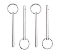 Quick-Release Pin,Detent Pin Quick Release Multipurpose,Diameter 1/4", Effective Length:3", 316 Stainless Steel for Boat Bimini Top Deck Hinge & Multiple Places