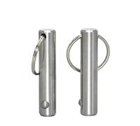 Quick Release Pins Ball Lock Pin Single Bead Stainless Steel Quick Release Spring Type Diameter 4mm 5mm 6mm 8mm 10mm 12mm 16mm, Length10-70mm(MT300SS-16,15mm)