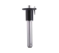 Quick Release Pins,Push-Button Ball Locking Pin, Stainless Steel Quick Release Pin, Ball Lock Pin, Button Quick Release Pin Accessories(Black,VCN110 20 40mm)