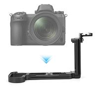 Quick Release Plate Camera Handle 1/4 Inch Screw L Vertical for SHOOTing Bracket Quick Release Plate With Hot Shoe Mount for Z6/Z7 Adjustable Photography Accesso (Black)